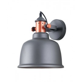 CLA-Alta Interior Adjustable Bell with Copper Hightlights Wall Lamps